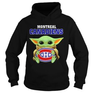 Baby Yoda hug ball Montreal Canadiens shirt Baby Yoda hug ball Montreal Canadiens shirt