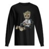 Baby groot photography captain america shirt