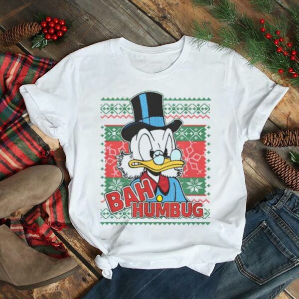 Bah Humbug Duck Cartoon Funny Christmas shirt