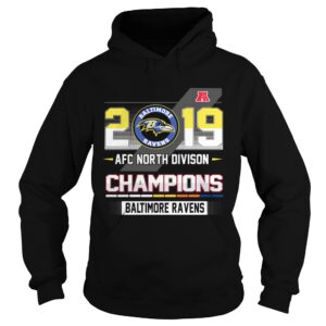 Baltimore Ravens 2019 AFC North Divison Champions shirt Baltimore Ravens 2019 AFC North Divison Champions shirt
