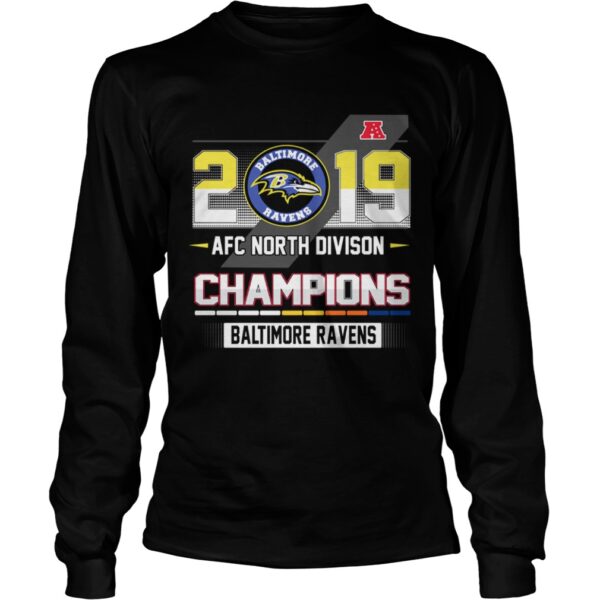 Baltimore Ravens 2019 AFC North Divison Champions shirt