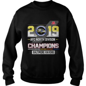 Baltimore Ravens 2019 AFC North Divison Champions shirt 2 Baltimore Ravens 2019 AFC North Divison Champions shirt 3