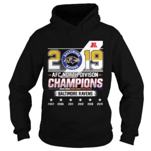 Baltimore Ravens Afc North Division Champions 2019 shirt Baltimore Ravens Afc North Division Champions 2019 shirt
