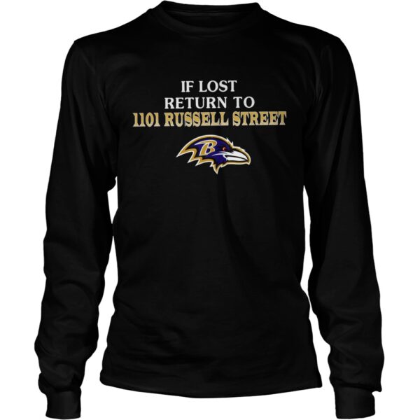 Baltimore Ravens If Lost Return To IIoI Russell Street shirt