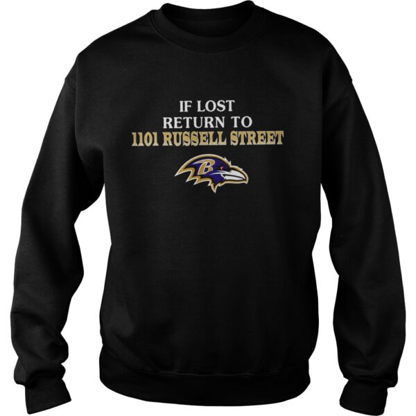 Baltimore Ravens If Lost Return To IIoI Russell Street shirt