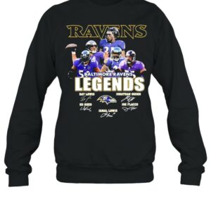 Baltimore ravens legends signatures shirt