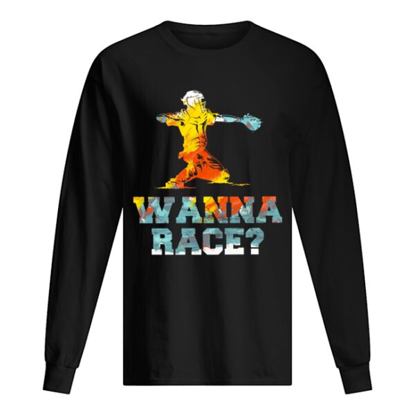 Baseball Wanna Race shirt