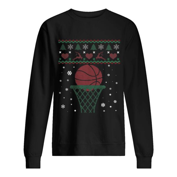 Basketball Player Christmas shirt