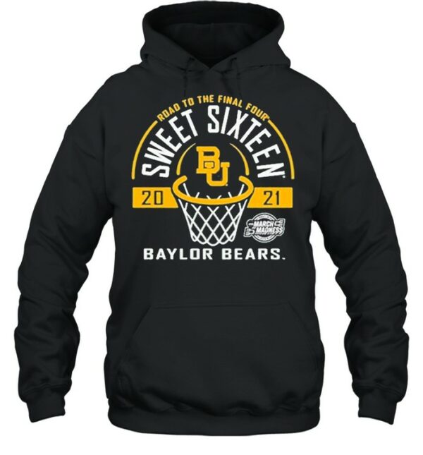 Baylor Bears Green Road To The Final Four 2021 Sweet Sixteen shirt