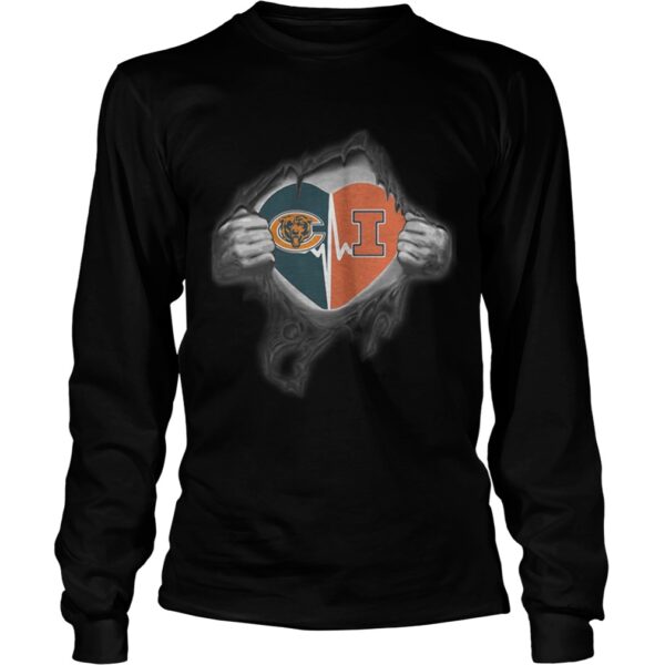 Bears Illinois Its in my heart inside me shirt