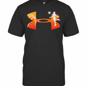 Beautiful Under Armour Playing Basketball T-Shirt