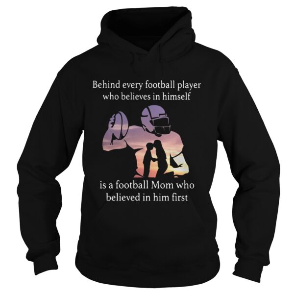 Behind every football player who believes in himself is a football shirt