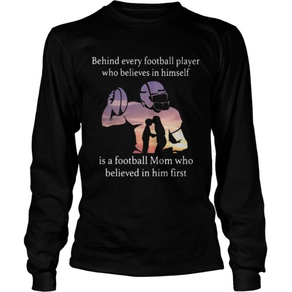 Behind every football player who believes in himself is a football shirt