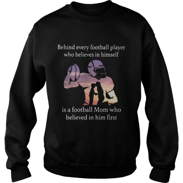 Behind every football player who believes in himself is a football shirt