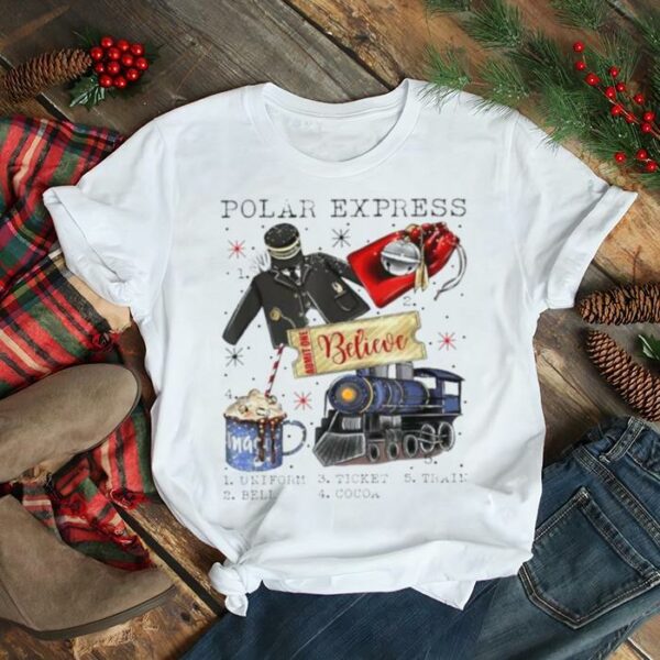 Believe Polar Express Christmas Express 2022 shirt