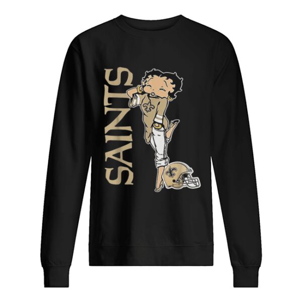 Betty Boop New Orleans Saints shirt