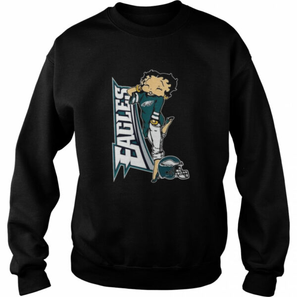 Betty Boop Philadelphia Eagles Football shirt