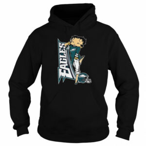Betty Boop Philadelphia Eagles Football shirt 2 Betty Boop Philadelphia Eagles Football shirt 3
