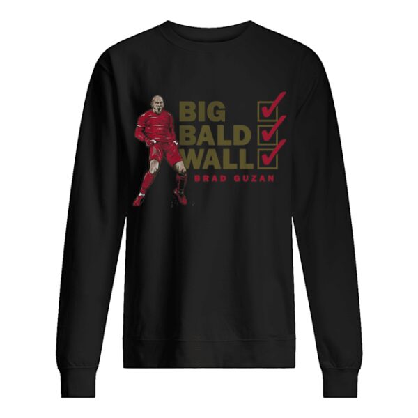 Big Bald Wall Brad Guzan shirt