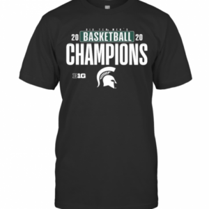 Big Ten Men’S 2020 Basketball Champions Michigan State Spartans T-Shirt