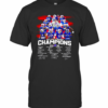 Bills AFC East Division Champions Signatures T-Shirt