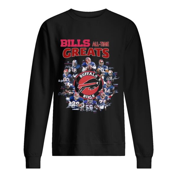 Bills all-time greats Buffalo Bills Players signature shirt