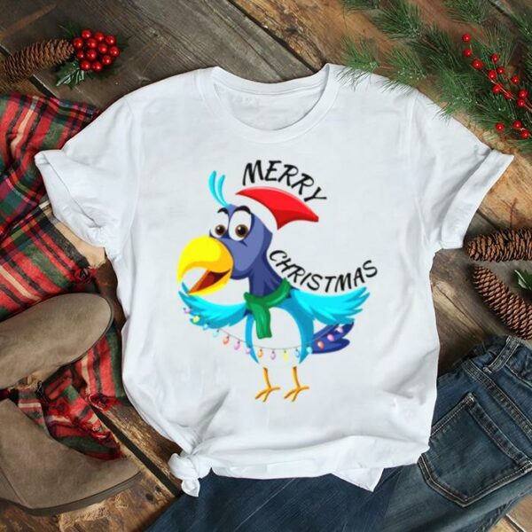 Bird Merry Christmas Graphic & S Tsh Funny Christmas shirt