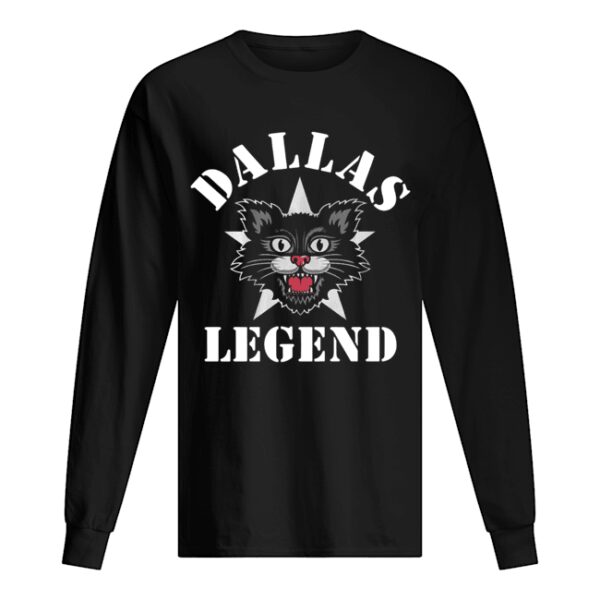 Black Cat Dallas Legend shirt