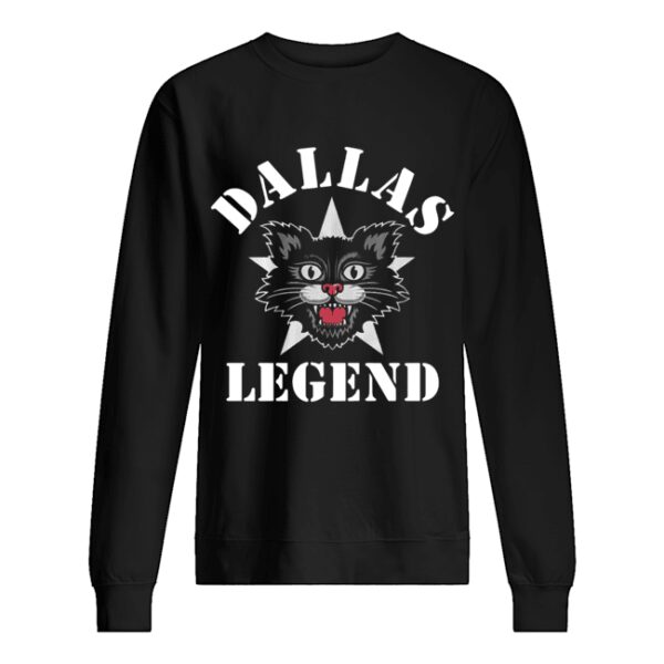 Black Cat Dallas Legend shirt