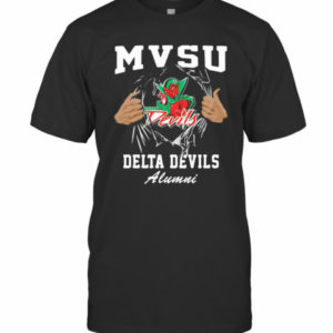 Blood Inside Mvsu Delta Devils Alumni T-Shirt