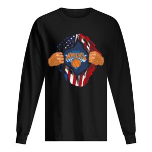 Blood insides new york knicks basketball american flag independence day shirt Blood insides new york knicks basketball american flag independence day shirt