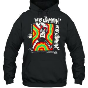 Bob Marley Michael Jordan We’re Jammin shirt 2 Bob Marley Michael Jordan We're Jammin shirt 3