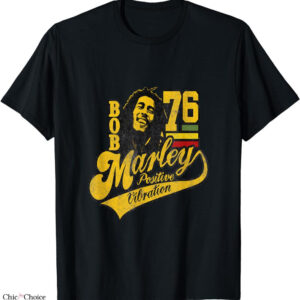 Bob Marley T-shirt Postitive Vibration