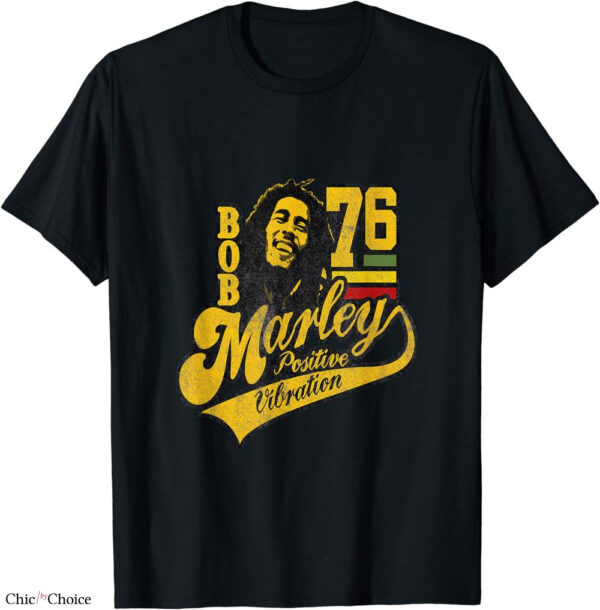 Bob Marley T-shirt Postitive Vibration
