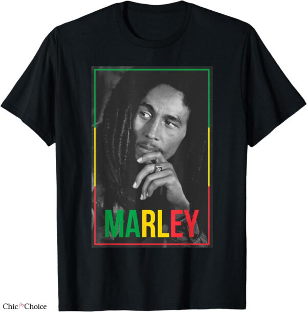 Bob Marley T-shirt Rasta Splatter