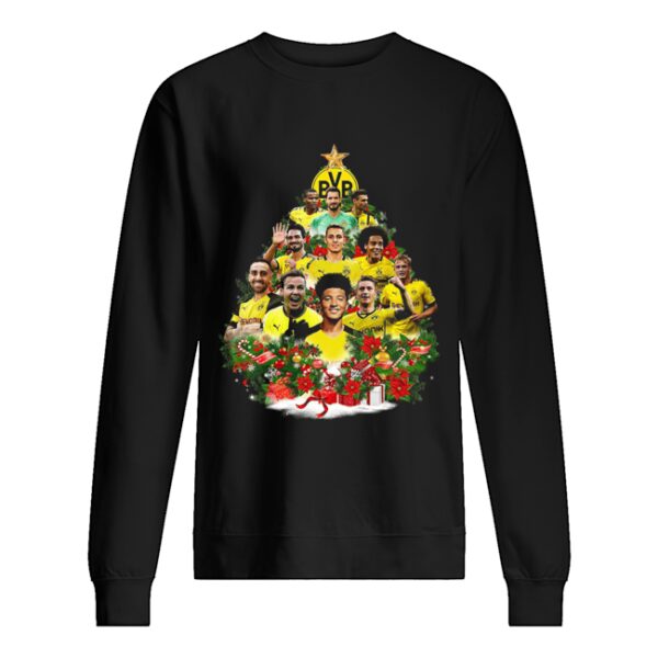 Borussia Dortmund Player Christmas Tree Shirt