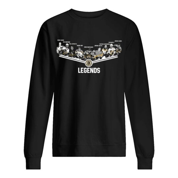 Boston Bruins Legends Players signature shirt