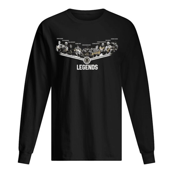 Boston Bruins Legends team signature shirt