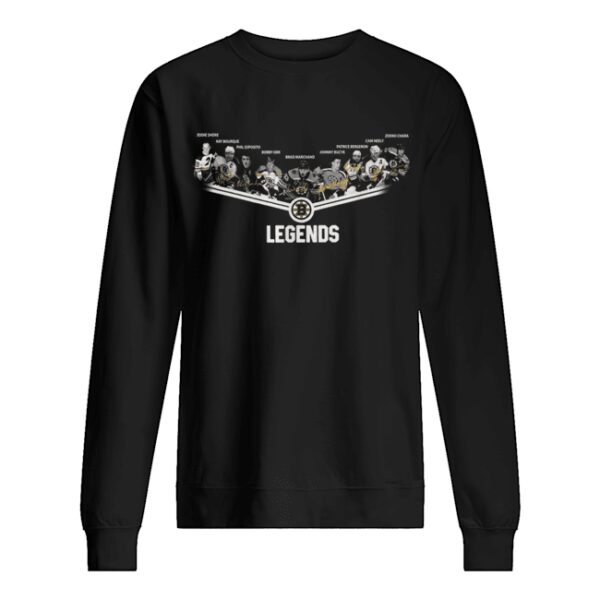 Boston Bruins Legends team signature shirt