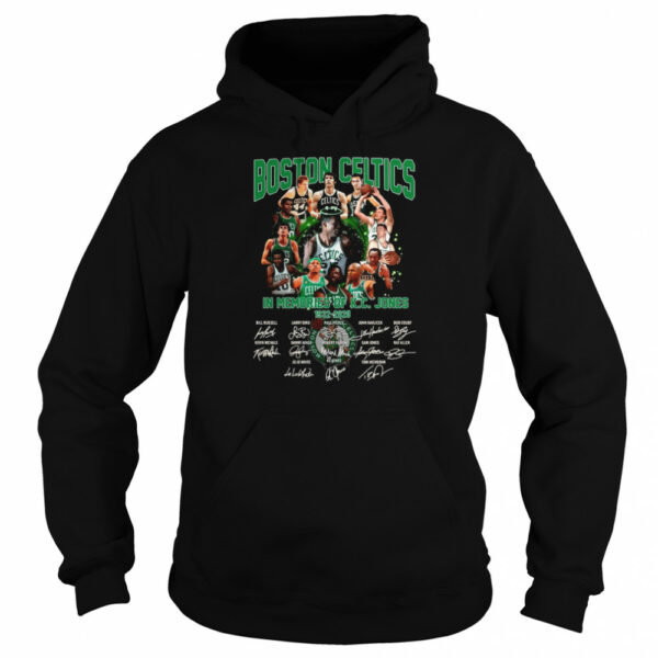 Boston Celtics In Memories Of K C Jones 1932 2020 Signatures shirt