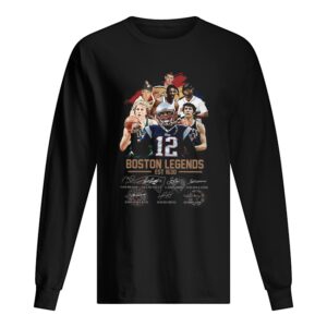 Boston Legends Est 1630 signatures shirt Boston Legends Est 1630 signatures shirt