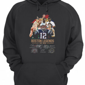 Boston Legends Est 1630 signatures shirt 3