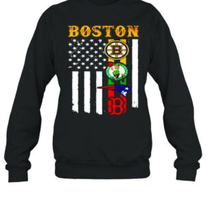 Boston Sports Teams American flag shirt