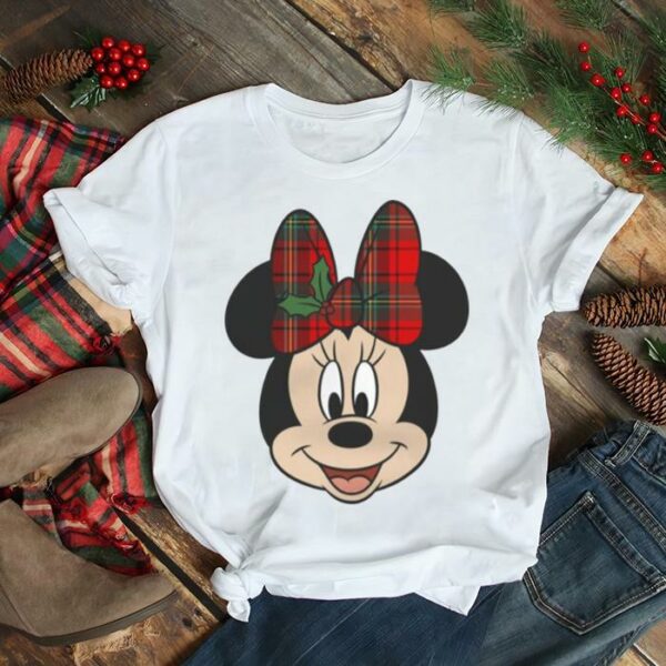 Bow Holiday Minnie Mickey And Minnie Walt Minnie Mouse Christmas shirt