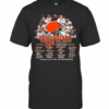 Browns 74Th Years Of 1946 2020 Thank You For The Memories T-Shirt