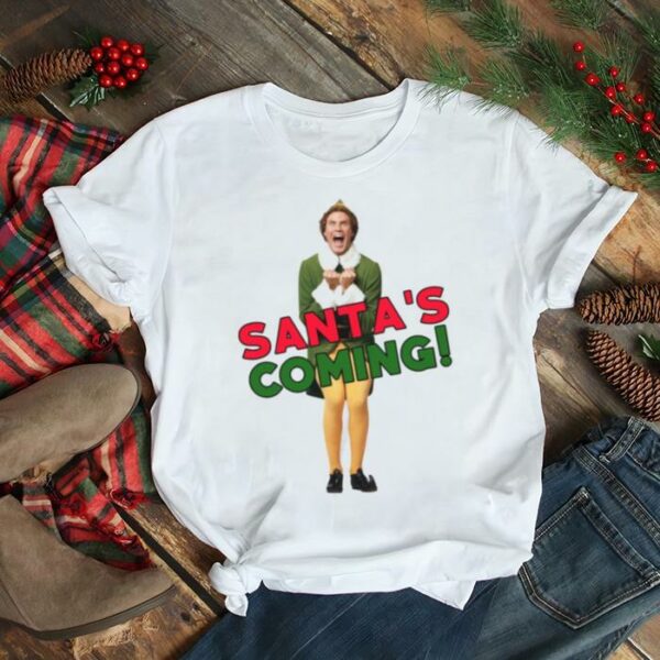 Buddy The Elf Christmas Santa shirt