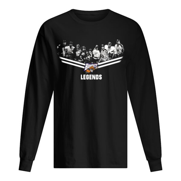 Buffalo Bandits Steve Dietrich Billy Dee Smith Ken Montour Pat McCready John Tavares Legends Signatures shirt