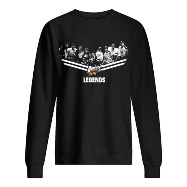 Buffalo Bandits Steve Dietrich Billy Dee Smith Ken Montour Pat McCready John Tavares Legends Signatures shirt