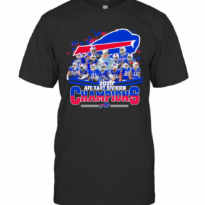 Buffalo Bills 2020 AFC East Division Champions Signature T-Shirt