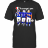 Buffalo Bills Diggs Allen And Beasley Champion Signatures T-Shirt